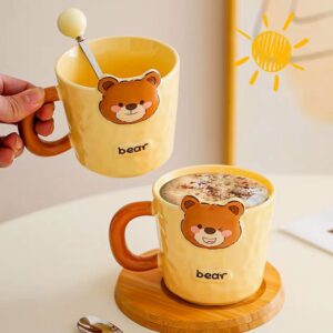 ماگ سرامیکی 470 میلی لیتری طرح cute bear