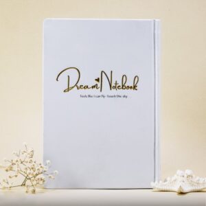 دفتر خط دار رنگ پاستیلی نقره کوب Dream Notebook