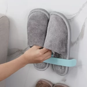 نگهدارنده دمپایی چسبی دیواری